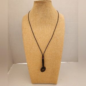 Treska Bronze Coin Chinese Hanzi Amulet Necklace